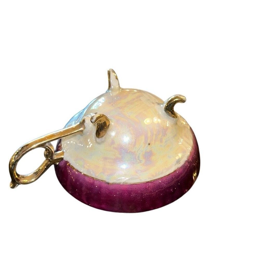 VINTAGE TT-Takito HAND PAINTED EGG SHELL TEA CUP & SAUCER JAPAN Lusterware Pagod - Picture 11 of 11